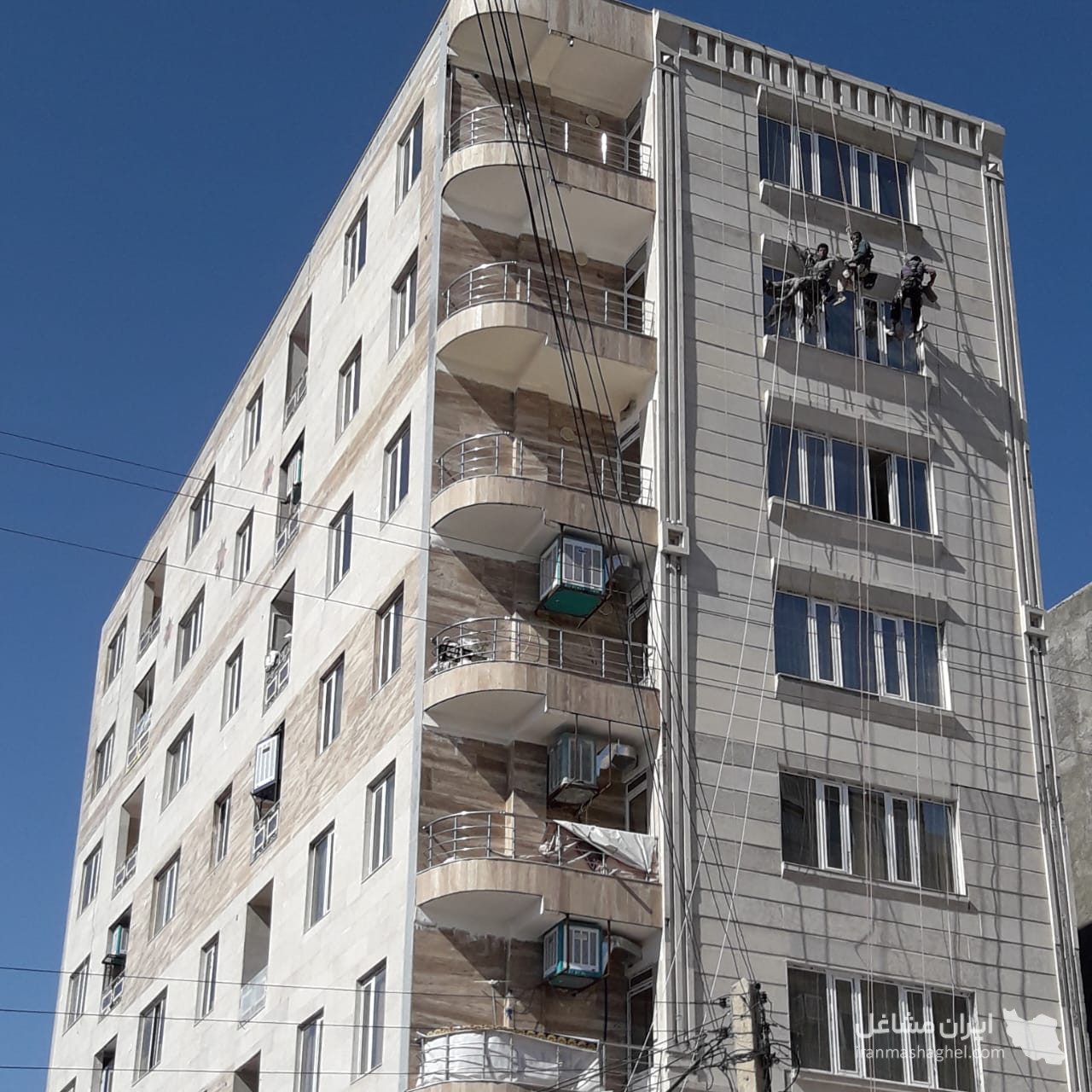 خدمات کار در ارتفاع باراپل و کلایمر میرزایی در کرمانشاه